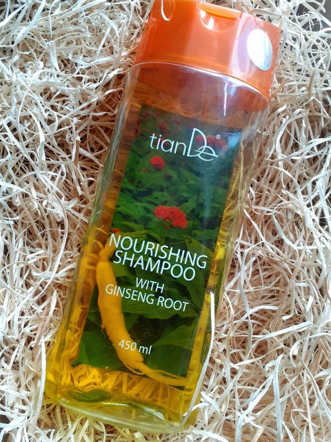 TianDe Szampon do włosów, Odżywczy, Z korzeniem żeń-szenia