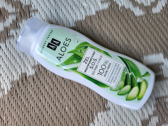 AA Aloes, Żel multifukncyjny S.O.S., Do rąk i ciała, 100% Aloe Vera