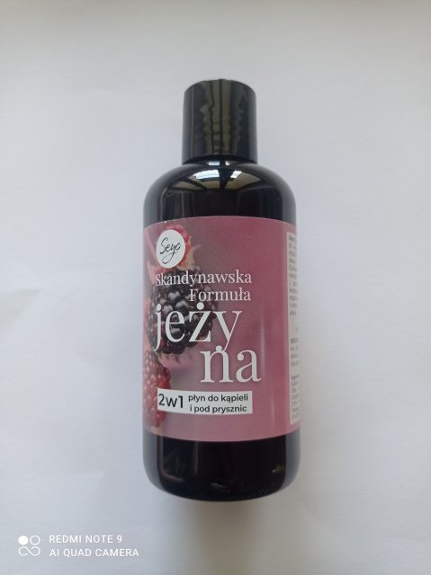 Seyo Płyn do kąpieli i pod prysznic, 2w1, Skandynawska Formuła, Jeżyna