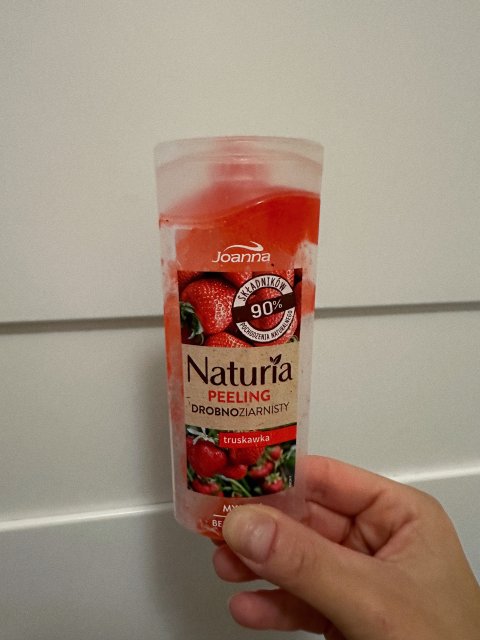 Joanna Naturia, Peeling myjący, Truskawka