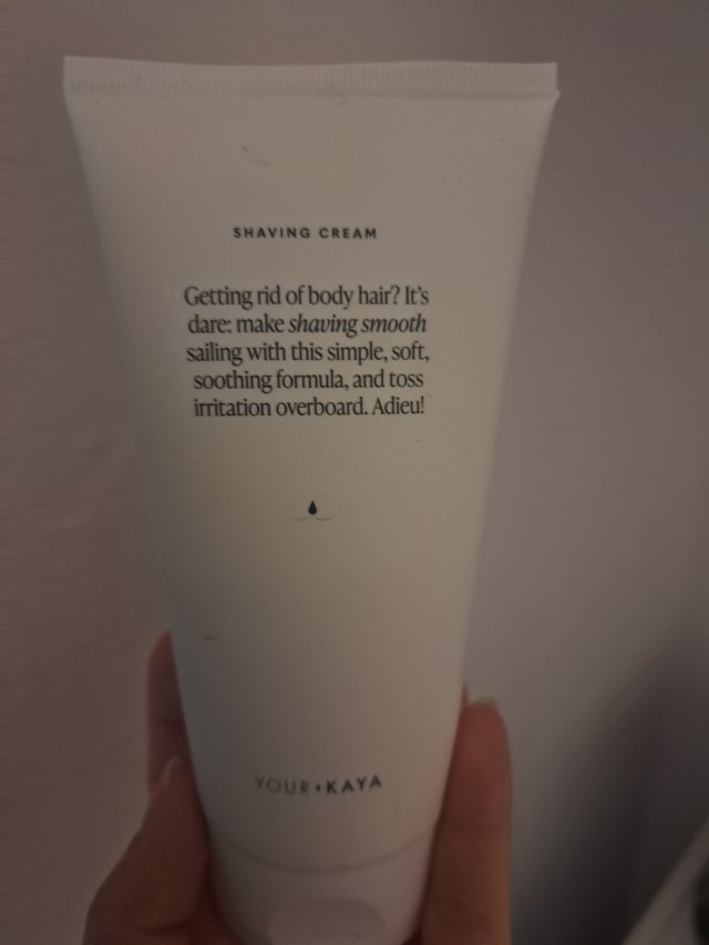 Your KAYA Krem do golenia, Shaving Cream