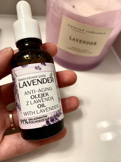 FlosLek Lavender, Olejek do twarzy, Anti-aging, Lawendowe pola
