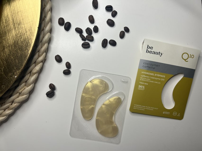 BeBeauty Koenzym Q10 i kofeina, płatki pod oczy