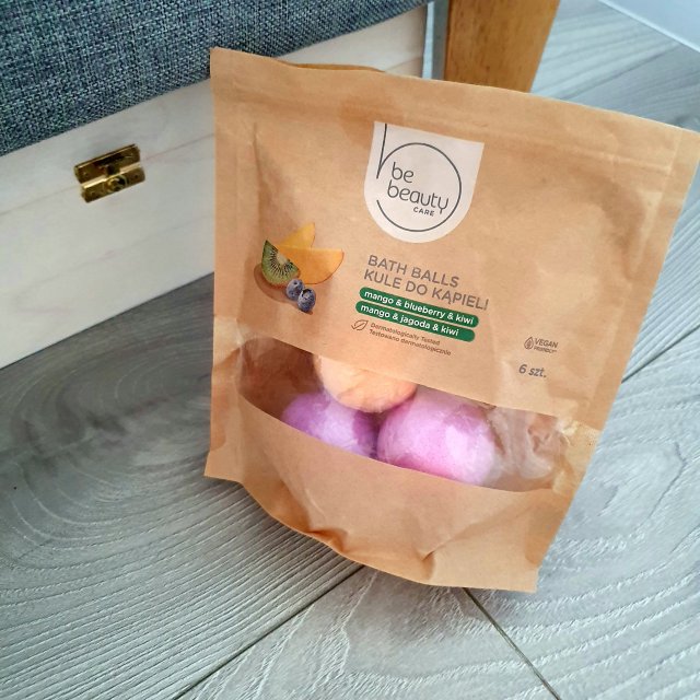 BeBeauty Care kule do kąpieli mango kiwi jagoda