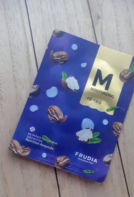 Frudia Maska do twarzy w płacie, My orchard Squeeze Mask, Shea Butter