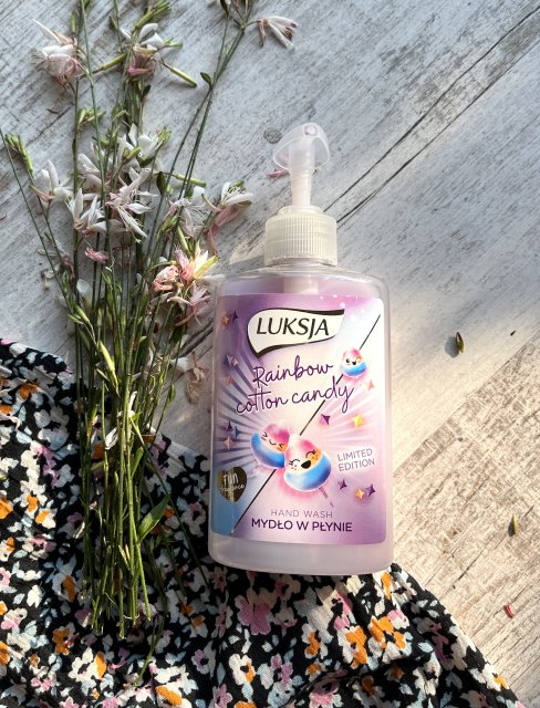 Luksja Mydło w płynie, Rainbow Cotton Candy, Limited Edition