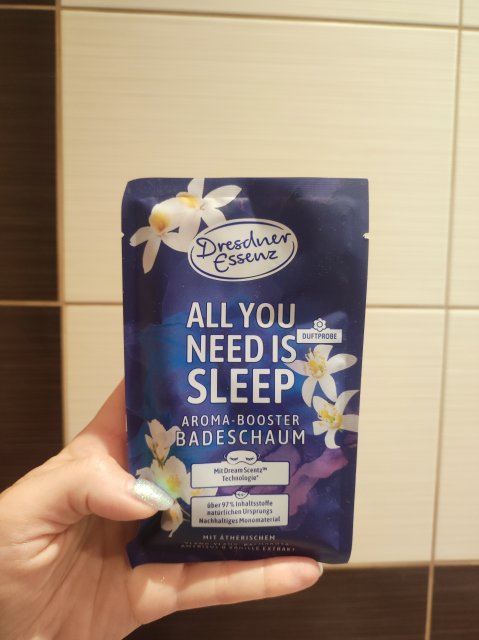 Dresdner Essenz Sól do kąpieli, All You Need Is Sleep