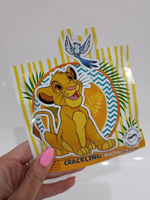 Topbrands Europe B.V. Disney Animals, Sól do kąpieli, Simba 