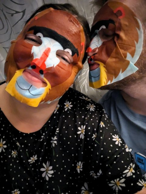 Maxbrands Marketing B.V. Face Sheet Mask, Maseczka do twarzy w płacie, Mandrill Love