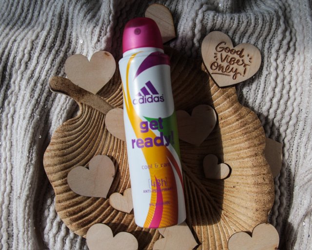 Adidas Antyperspirant w sprayu, Get Ready!