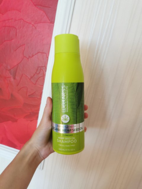 Wellness Premium Products Szampon do włosów, Organic Hemp Seed Oil