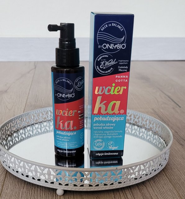 OnlyBio Hair Balance, Wcierka do włosów, E. Wedel, Panna Cotta, Pobudzająca, Edycja Limitowana 