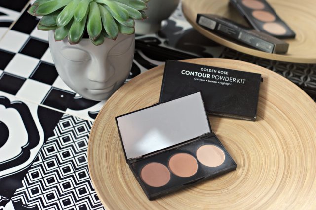 Golden Rose Contour Powder Kit, Paleta do konturowania