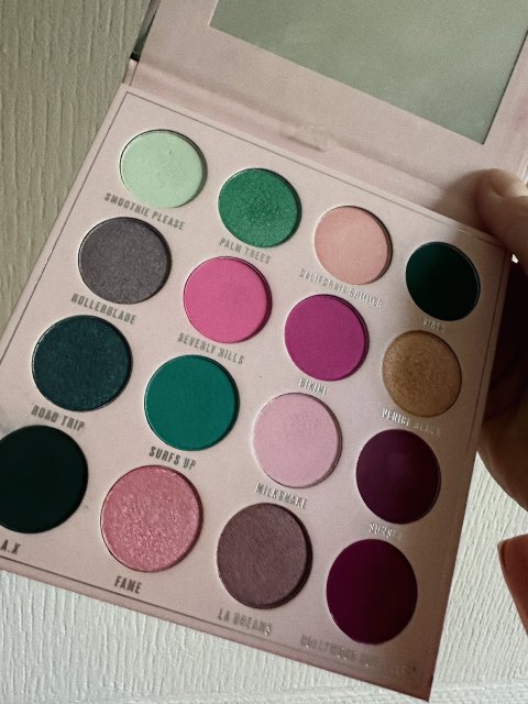 Makeup Obsession Paleta cieni do powiek, LA Dreams 
