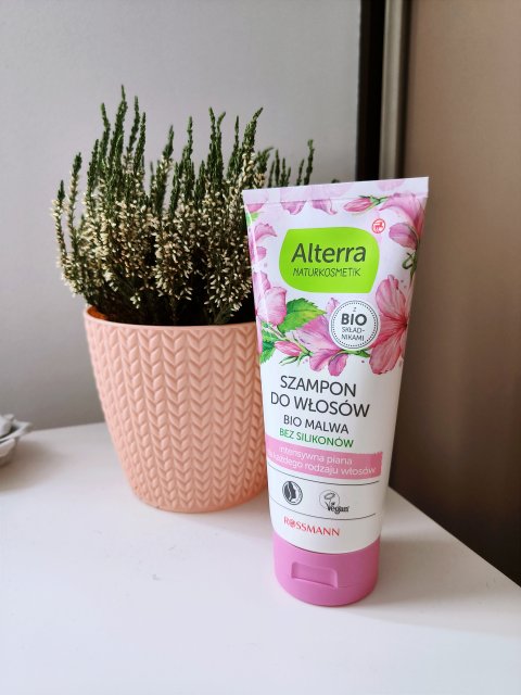 Alterra Szampon do włosów, Bio malwa, Intensywnie pieniący