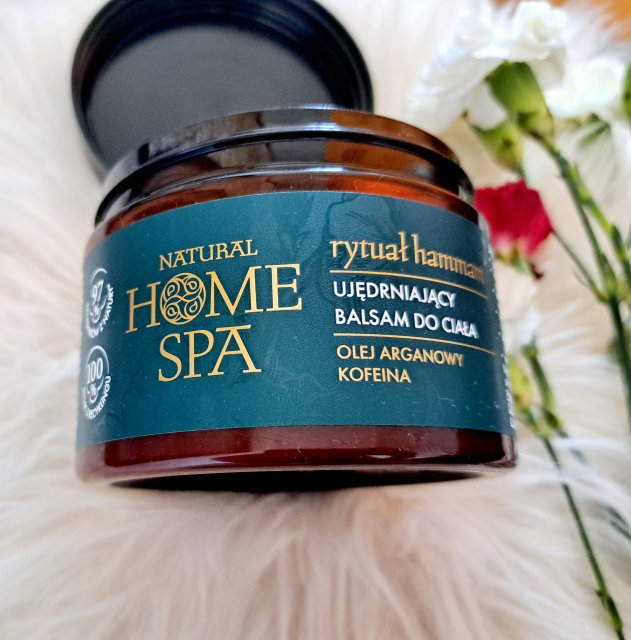 Natural Home Spa Balsam do ciała, Rytuał hammam, Ujędrniający, Olej arganowy & kofeina