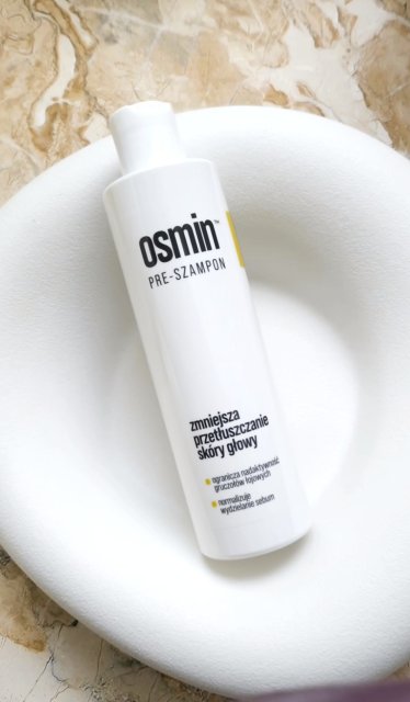 osmin Pre-szampon do włosów, Zmniejsza przetłuszczanie skóry głowy