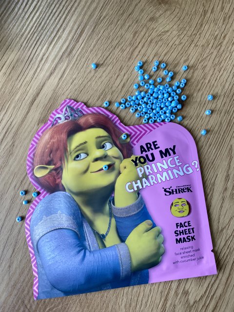 Maseczka z bajki Shrek