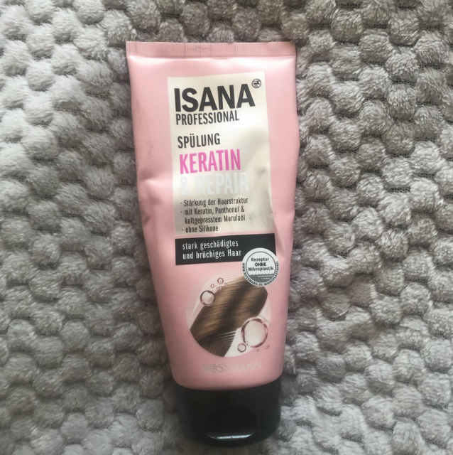 Isana Professional, Odżywka do włosów, Keratin & Repair