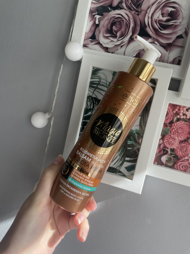 Bielenda Magic Bronze, Balsam do ciała, Rozświetlający, Ze złotą perłą