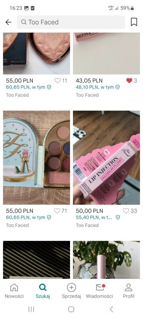 Błąd cenowy Too Faced