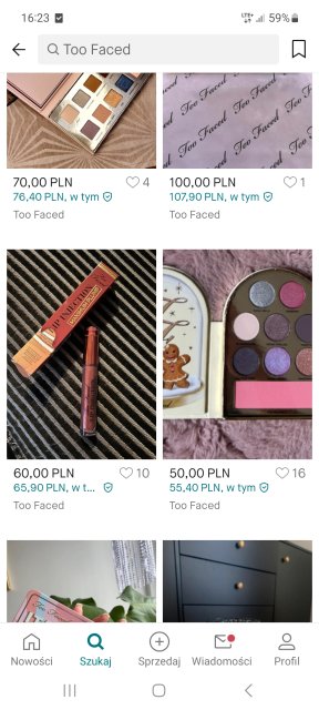 Błąd cenowy Too Faced