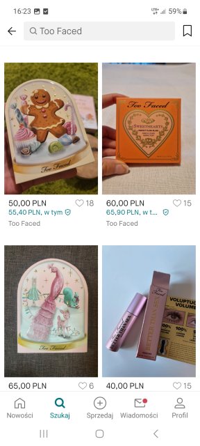 Błąd cenowy Too Faced