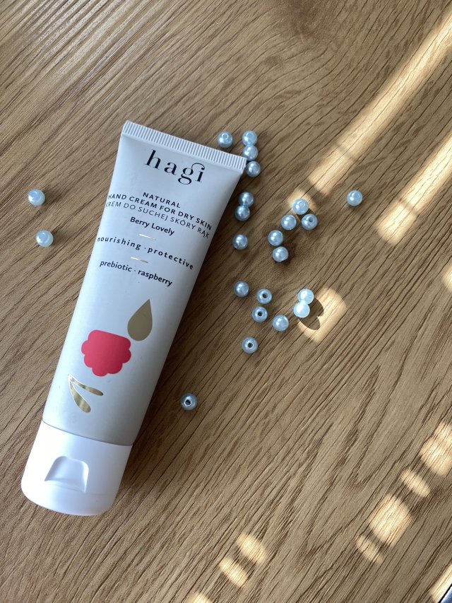 Hagi Cosmetics Krem do rąk, Berry Lovely, Raspberry, Do suchej skóry rąk