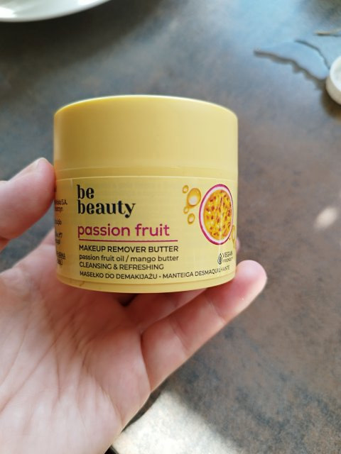 BeBeauty Care, Passion Fruit, Masełko do demakijażu, Olej z marakui i masło mango 