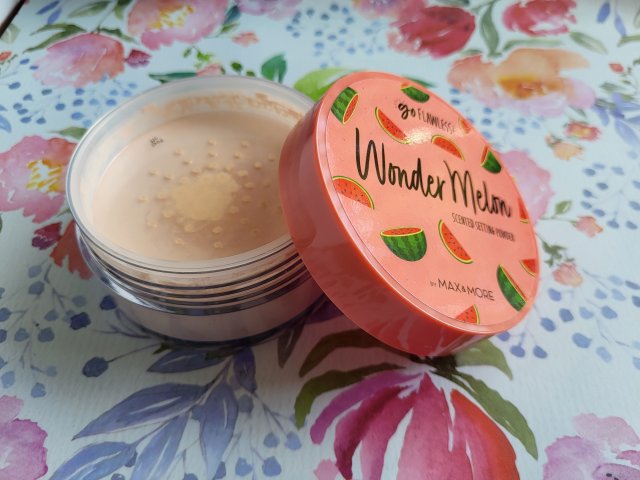 Max&More Puder do twarzy, go Flawless, Sypki, Wonder Melon