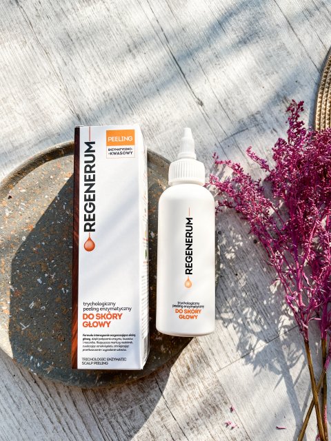 Regenerum Trychologiczny peeling do skóry głowy, Enzymatyczno-kwasowy