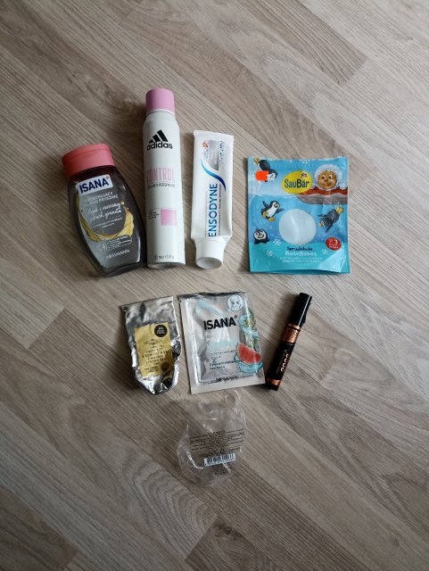 Denko sierpień, adidas, max Factor, Isana, SauBar