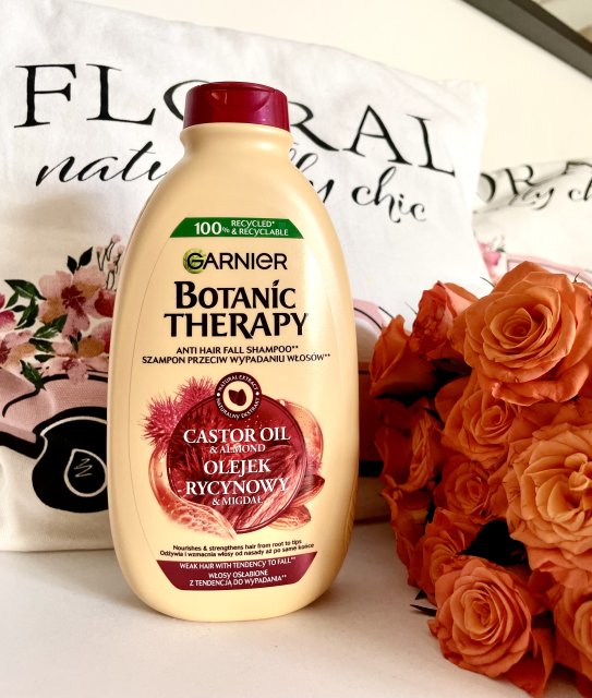 Szampon do włosów, Garnier, Botanic Therapy, olejek rycynowy, migdał 