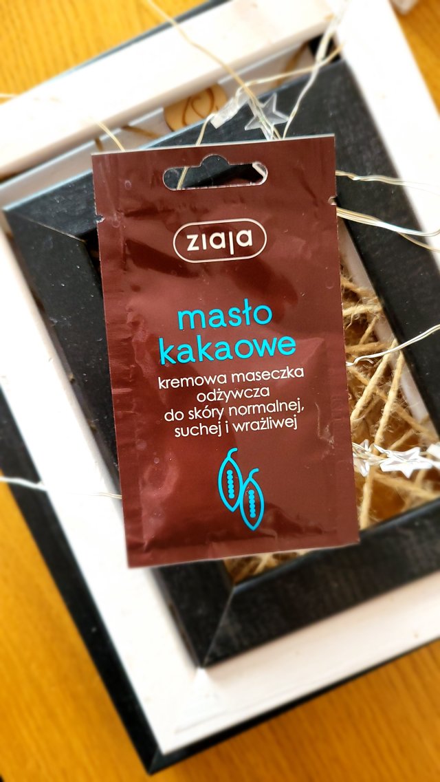 :kwiatek: Ziaja - Masło Kakaowe, Maseczka do twarzy, Odżywcza