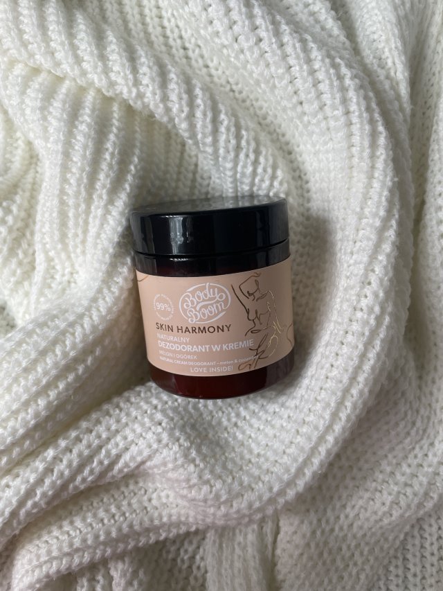 BodyBoom Dezodorant w kremie, Skin Harmony, Melon i ogórek