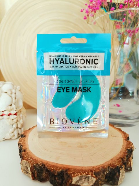 Biovene Barcelona Eye Mask, Płatki pod oczy, Hyaluronic, Aloe Vera, Vitamin E