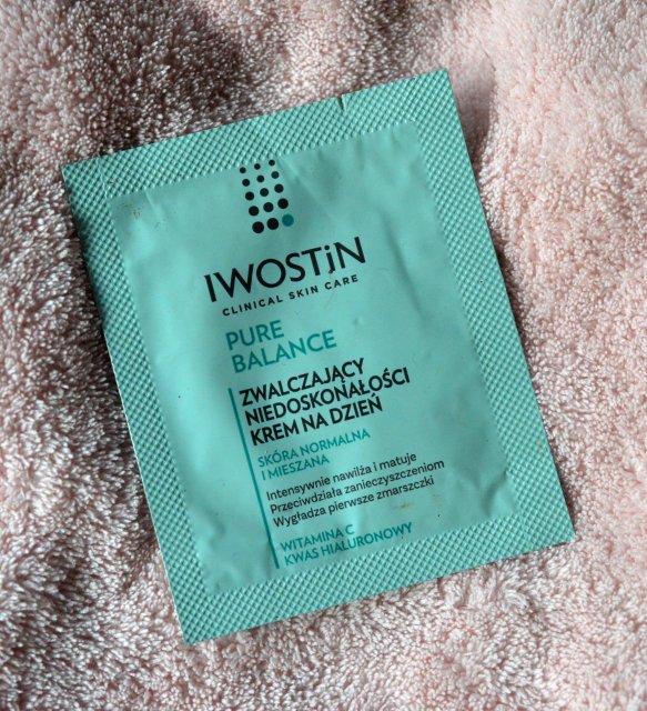 Iwostin Pure Balance, Krem do twarzy, Na dzień, Zwalczający niedoskonałości