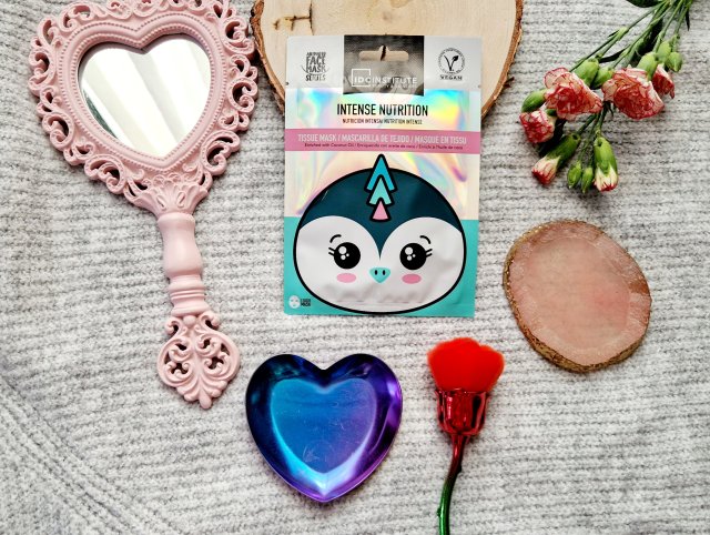 IDC Institute Maska do twarzy w płacie, Animated Face Mask Series, Intense Nutrition