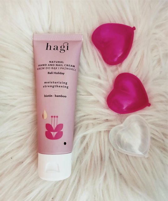 Hagi Cosmetics Naturalny nawilżający krem do rąk i paznokci, wakacje na Bali 