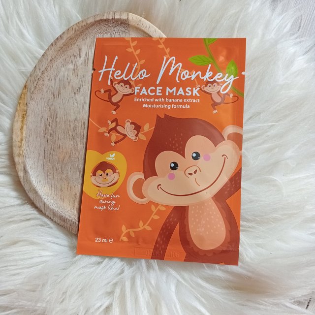 Maxbrands Marketing B.V. Maseczka do twarzy w płacie, Hello Monkey