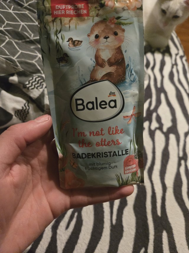 Balea Kryształki do kąpieli, I'm Not Like the Otters 