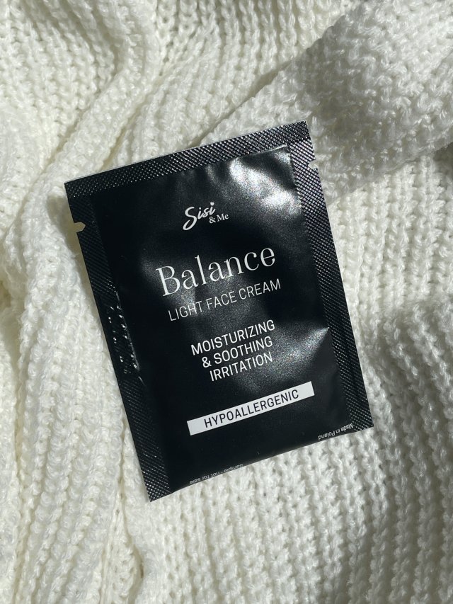 Sisi&Me Balance, Krem do twarzy, Moisturizing & Soothing Irriation, Hipoalergiczny