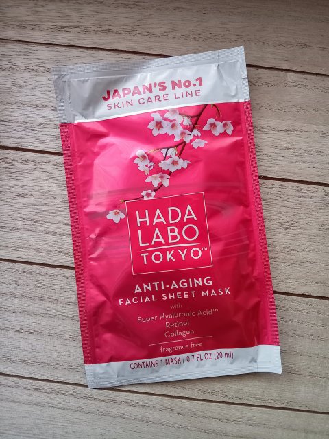 Hada Labo Tokyo Maska do twarzy w płacie, Anti-Aging