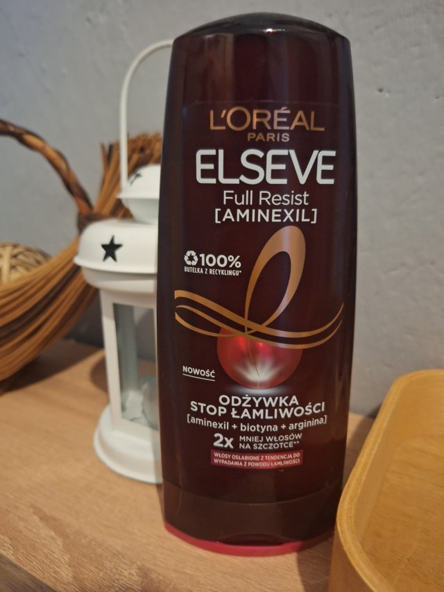 L'Oréal Elseve, Full Resist, Odżywka do włosów, Stop łamliwości, Biotyna, Witamina B5, Arginina