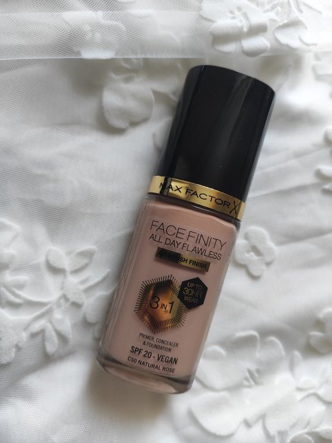 Max Factor Facefinity All Day Flawless, Podkład do twarzy, 3w1, nr C50 Natural Rose