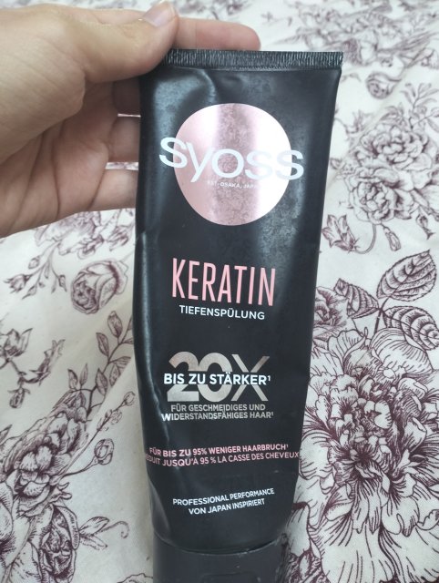 Syoss Keratin, Odżywka do włosów, Intensywna, 20 x More Strength