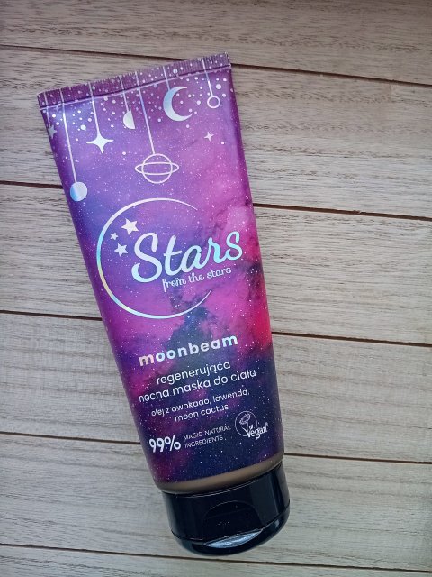 Stars from the stars Maska do ciała, Moonbeam, Regenerująca, Nocna, Olej z awokado, lawenda, moon cactus