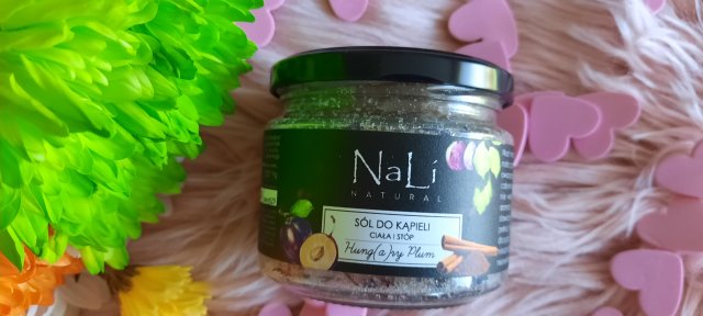 NaLi Natural Sól do kąpieli ciała i stóp, Hung(a)ry Plum