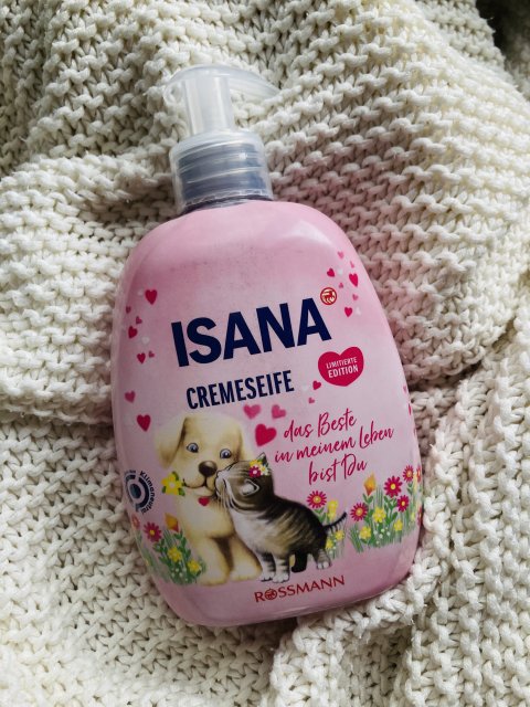 Isana Mydło do rąk w płynie, Das Beste in Meinem Leben Bist Du