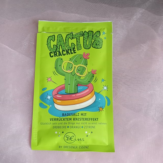 Dresdner Essenz DEins, Sól do kąpieli, Cactus Crackle